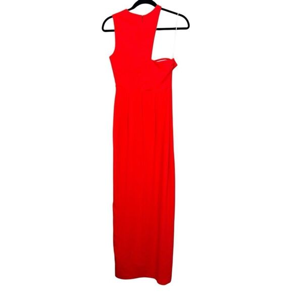 NEW Amanda Uprichard x Revolve Gilda Gown in Crimson Size XS - Picture 6 of 10